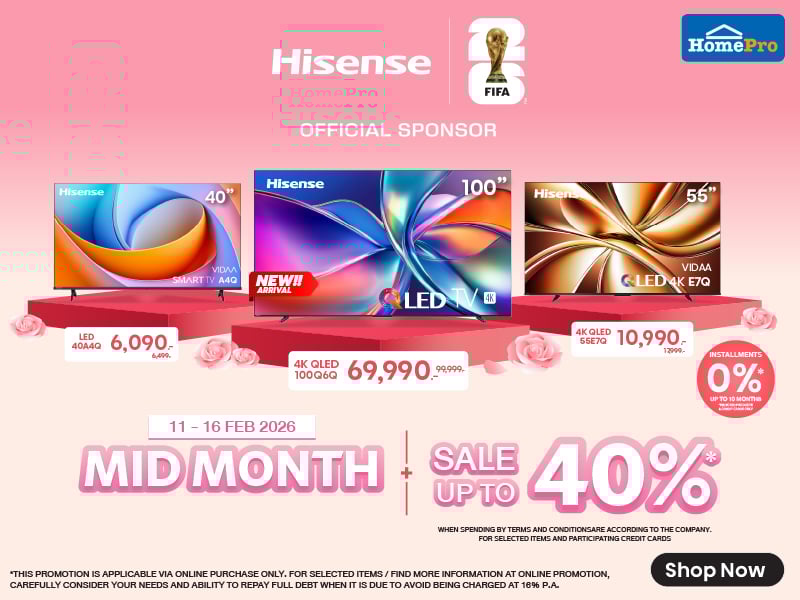 TV HISENSE MID MONTH SALE